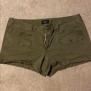American Eagle Olive Green Shorts
